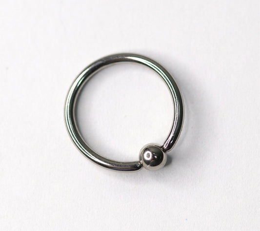 Niobium Captive Bead Ring de Leroi Fine Jewelry