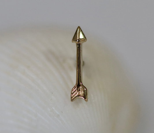 14K Accesorio Tiny arrow